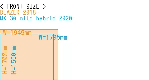 #BLAZER 2018- + MX-30 mild hybrid 2020-